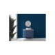 Peinture acrylique lessivable velours BARBOUILLE - Pour murs et plafonds - 1 L - Bleu Abyssal