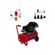 Pack EINHELL - Compresseur - TC-AC 420/50/10 V - 2200W - 50L - Kit 8 accessoires gonflage - Kit de 5 accessoires - Tuyau 4m