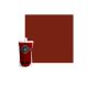 Peinture acrylique lessivable satin BARBOUILLE - Pour murs, plafonds, meubles et bois - 1L - Rouge Carmin