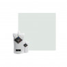 Peinture/résine époxy bi-composant mat BARBOUILLE - Pour carrelages, faiences, stratifiés, PVC - 1kg - Blanc Innocent