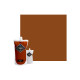 Peinture/résine époxy bi-composant brillante BARBOUILLE - Pour carrelages, faiences, stratifiés, PVC - 1kg - Rose Gredine