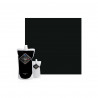Peinture/résine époxy bi-composant mat BARBOUILLE - Pour carrelages, faiences, stratifiés, PVC - 1kg - Noir Maleficio