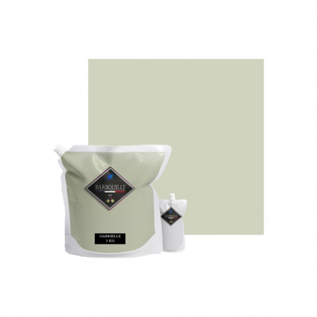 Peinture/résine époxy bi-composant brillante BARBOUILLE - Pour carrelages, faiences, stratifiés, PVC - 3kg - Beige Gabrielle