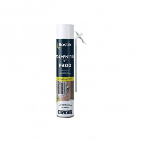 Mousse polyuréthane BOSTIK P300 FOAM’N’FILL B3 - 500ml