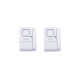 Lot de 2 mini alarmes fenêtre porte avec fonction carillon