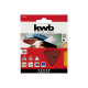 Lot de 5 triangles abrasifs KWB - 93 mm - Grain 80