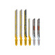 Lot de 6 lames de scie sauteuse pour bois et métal KWB