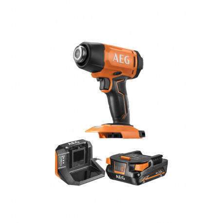 Pack AEG Décapeur thermique - BHG18-0 - 18V - 1 batterie 2.0Ah - 1 chargeur - SETL1820S