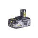 Pack RYOBI Polisseuse 18V OnePlus RBP18250-0 - 1 Batterie 3.0Ah High Energy - 1 Batterie 5.0Ah - Chargeur rapide