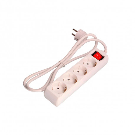 Bloc EDM - 4 prises avec interrupteur - 16A - 3m - 41044