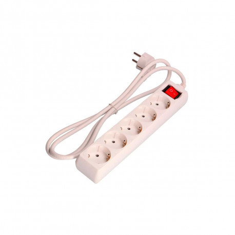 Bloc EDM - 5 prises avec interrupteur - 16A - 1,5m - 41011