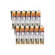 Lot de 12 mastics silicone SIKA SikaSeal 110 Menuiserie & Vitrage - Noir - 300ml