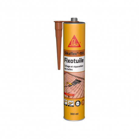 Mastic-colle souple SIKA Sika Fixotuile - Terre cuite - 300ml