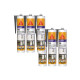 Lot de 6 mastic silicone SIKA SikaSeal 109 Menuiserie - Anthracite - 300ml