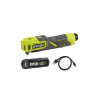 Gonfleur RYOBI 4V - 6,9 bars - 1 batterie 2,0Ah - RI4-120G