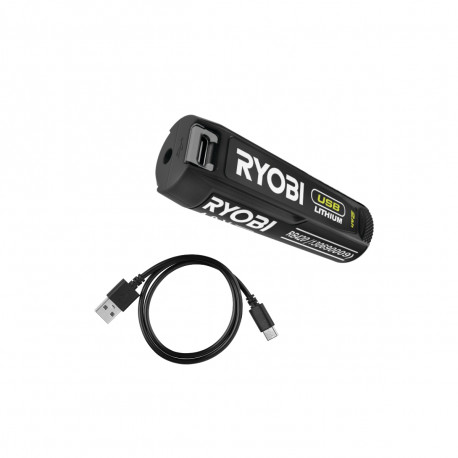 Batterie RYOBI 4V USB Lithium - 2,0Ah - avec câble USB - RB420