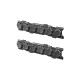 Lot de 2 rails muraux RYOBI pour Système Link - 84 x 16,5 cm - RSL2WR-2