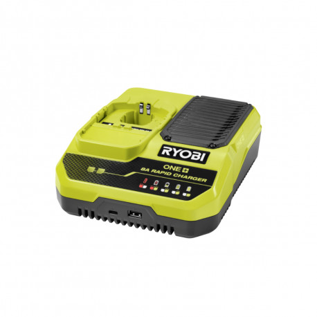 Chargeur intelligent ultra rapide RYOBI 18V OnePlus - 4,0Ah et 8.0Ah - RC18180G