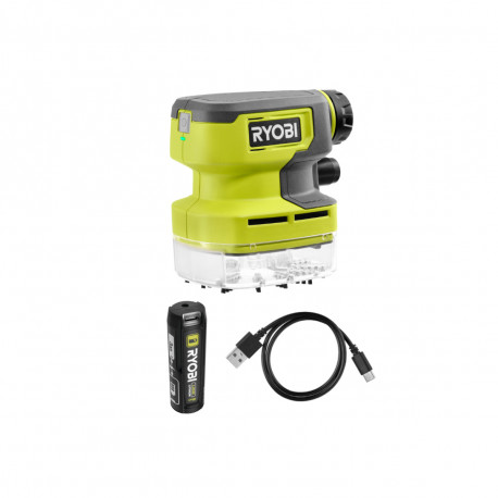 Pack RYOBI 4V Aspirateur compact RDV4-0 - 1 Batterie 3,0Ah - Câble USB
