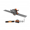 Scie plongeante AEG 18V Brushless - Rail de guidage 152 cm - Sans batterie ni chargeur - BKS18PBL-0