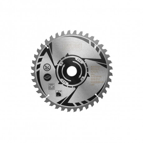 Lame pour scie à onglet RYOBI - 254 mm - 40 dents - RAMSB254-40