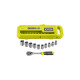 Coffret 10 douilles RYOBI - Clé 90 dents - RHRS11PC