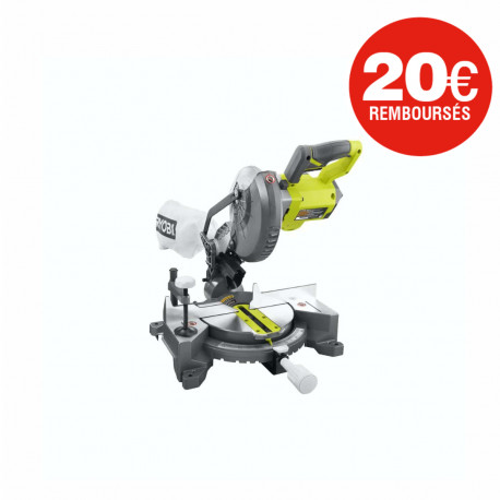 Scie à onglet radiale RYOBI - EMS190DCL - 18V OnePlus - 190mm - sans batterie ni chargeur