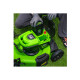 Tondeuse tractée Brushless GREENWORKS 60V - Coupe de 51cm - 1 batterie 4.0 Ah - 1 Chargeur - GD60LM51SPK4