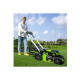 Tondeuse tractée Brushless GREENWORKS 60V - Coupe de 51cm - 1 batterie 4.0 Ah - 1 Chargeur - GD60LM51SPK4