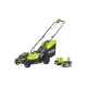 Tondeuse poussée RYOBI - RLM18X33B40 - 18V OnePlus - coupe 33cm - 1 batterie 4.0Ah - 1 chargeur