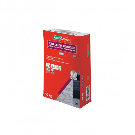 Colle pour plaquettes en pierres naturelles PAREXLANKO - 10 kg - Gris - 03462