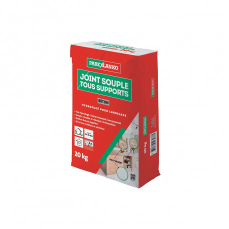 Joint souple tous supports PAREXLANKO - Béton - 20kg - 03449