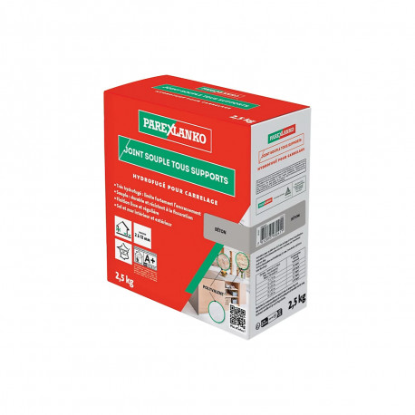 Joint souple tous supports PAREXLANKO - Béton - 5kg - 03443
