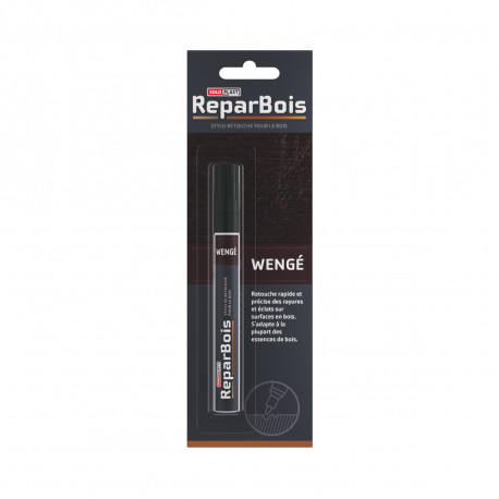 Stylo retouche bois SOLOPLAST - Wengé - 4ml
