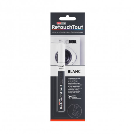 Stylo retouche électroménager SOLOPLAST - Blanc - 10ml