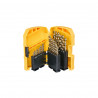 Coffret 29 forets métal HSS-G Extreme DEWALT - 1-13 mm