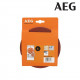 Kit 5 disques abrasifs AEG grain 80 150mm 4932430456