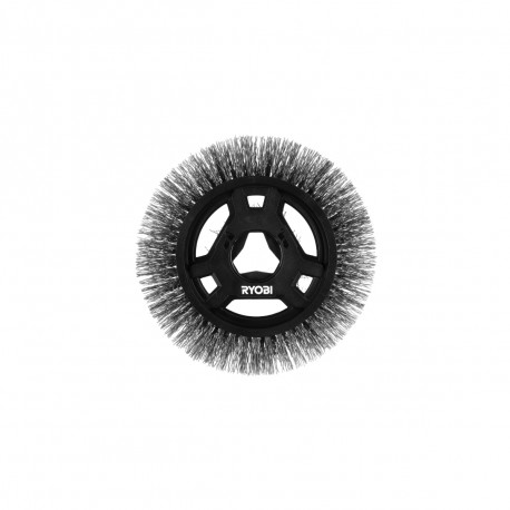 Brosse dure RYOBI - 18 cm - RACLTH18 - pour brosses motorisées R18TPS, R18CPS et RWTS18