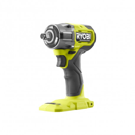 Boulonneuse à chocs Brushless 18V RYOBI - 450 Nm - carré 1/2 - Sans batterie ni chargeur - RIW18CBL-0