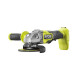 Meuleuse d'angle Brushless 18V RYOBI - 125mm - Sans batterie ni chargeur - RAG18BL-0