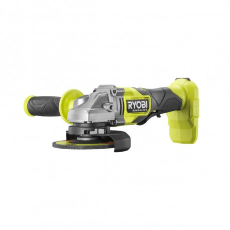 Meuleuse d'angle Brushless 18V RYOBI - 125mm - Sans batterie ni chargeur - RAG18BL-0