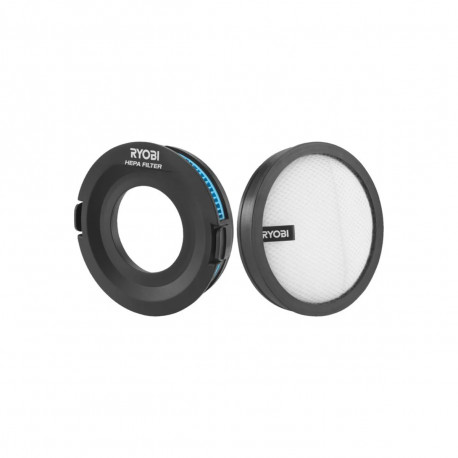 Jeu de filtres de remplacement et HEPA 13 RYOBI - pour aspirateur balai RASV18BL - RACLASVF-2