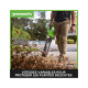 Souffleur sans fil Brushless 40V GREENWORKS - 2 Batteries 2,0Ah - Chargeur - Réf. 2406707UC - Photo 1