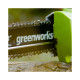 Elagueuse sur perche GREENWORKS 24V - 20 cm - Sans batterie ni chargeur - G24PS20