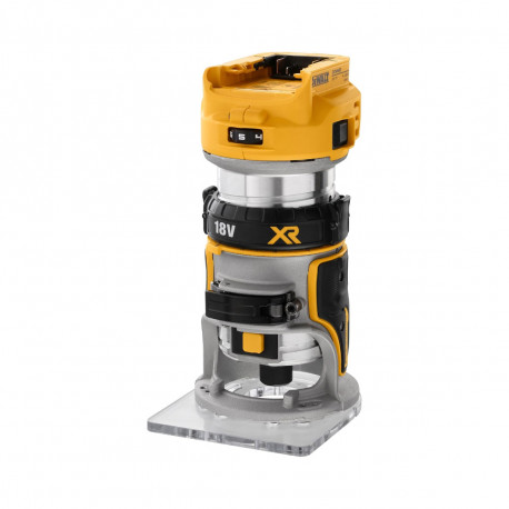 Affleureuse 18V DEWALT - 6-8mm - Sans batterie ni chargeur - DCW600N-XJ