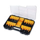 Coffret 22 fraises défonceuse DEWALT - 8mm - DT90017-QZ