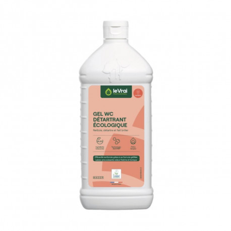 Détartrant Gel WC ENZYPIN - Écolabel - 1L