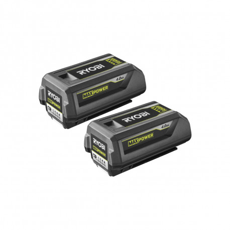 Lot de 2 batteries Lithium+ 36V RYOBI - 4.0Ah - RY36B40B
