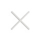 Lot de 300 croisillons pour joints RUBI - 1,5mm - Photo 1