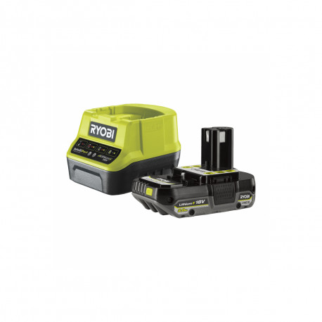 Pack batterie RYOBI 18V One+ 2.0Ah LithiumPlus - 1 chargeur rapide 2.0Ah RC18120-120CG - Photo 1